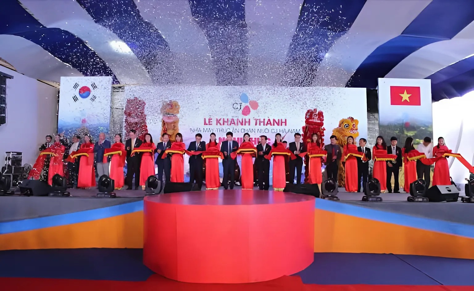 Thiết bị tổ chức lễ khánh thành Thiết bị tổ chức lễ khánh thành