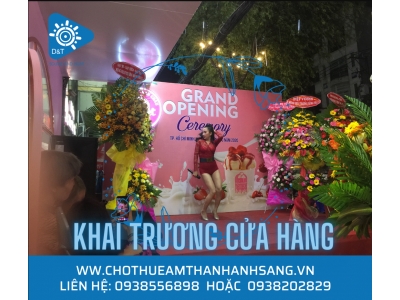 Thực Hiện Thành Công Show Khai Trương Cửa Hàng 