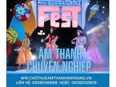 Âm Thanh Ánh Sáng D&t Luôn Phục Vụ Bằng Sự Tận Tâm Và Nhiệt Huyết Nhất