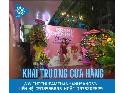 Sự Kiện Show Khai Trương Cửa Hàng 