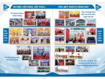 Sự Kiện, Hội Nghị, Hội Thảo Của Khách Hàng D&t