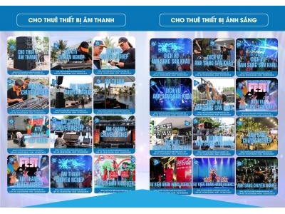 Cho Thuê Thiết Bị Âm Thanh, Ánh Sáng